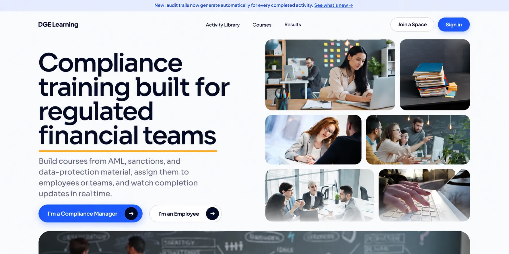 The public marketing site